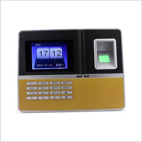 Uku H6 Fingerprint Attendance Machine Sign-In Fingerprint Puncher Identification Signature English Attendance Machine WIFI Wireless Networking