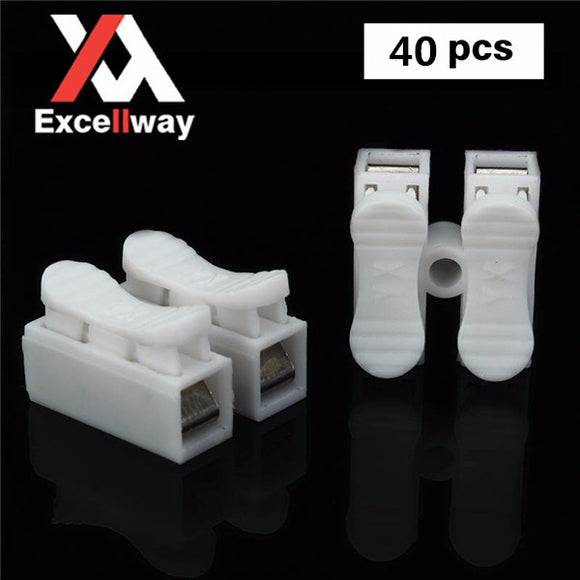 Excellway CH2 Quick Wire Connector Terminal Block Spring Connector