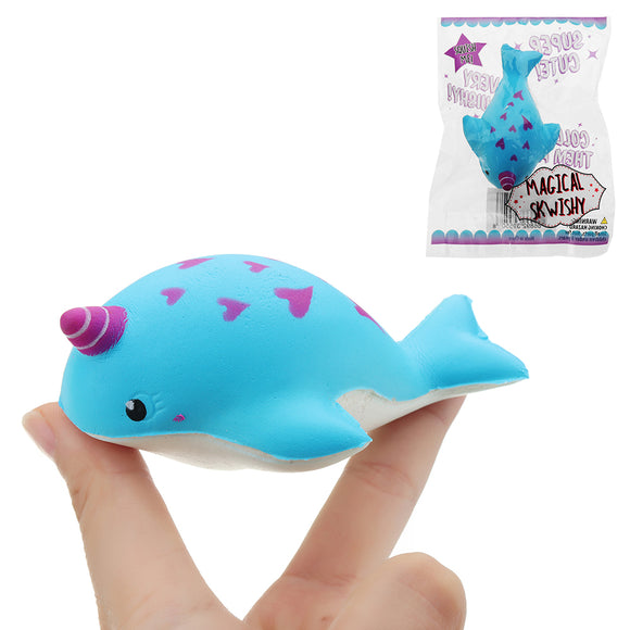 Dolphin Squishy 10.5*7CM Slow Rising With Packaging Collection Gift Soft Toy