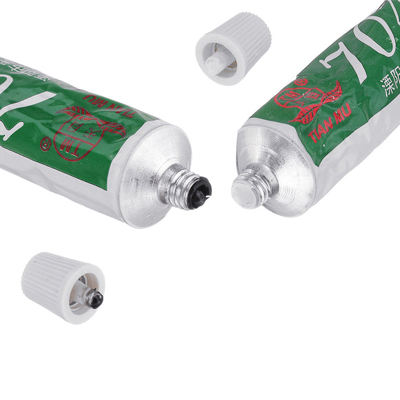 TIAN MU 704 Fixed High Temperature Resistant Silicone Rubber Sealing Glue White Black Color