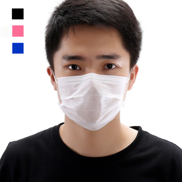 20pcs Disposable Face Mask Doctor Masks Sterilized Anti Dust Virus 3 Layer