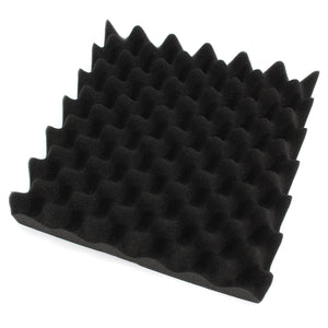 4Pcs 30x30x6cm Soundproofing Triangle Sound-Absorbing Noise Foam Tiles