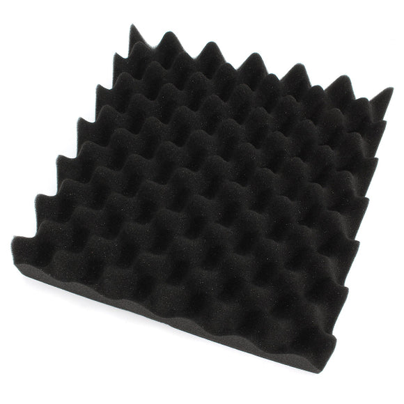 4Pcs 30x30x6cm Soundproofing Triangle Sound-Absorbing Noise Foam Tiles