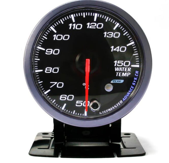 2.5 inch 60mm Step Motor Water Temp Temperature Gauge LED Pointer Meter Pod Holder