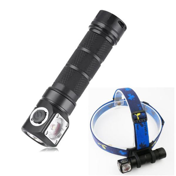 SKILHUNT H03 RC L2 U4 1200LM NW/CW Magnetic Charging LED Flashlight Outdoor Headlamp Headlight