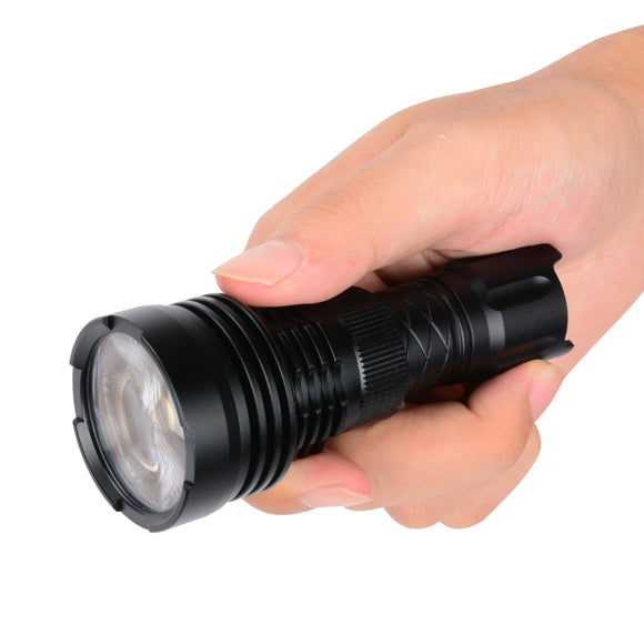 HaikeLite HT08 Mini XP-L 850Lumens 5Groups/14Modes Twist Zooming LED Flashlight