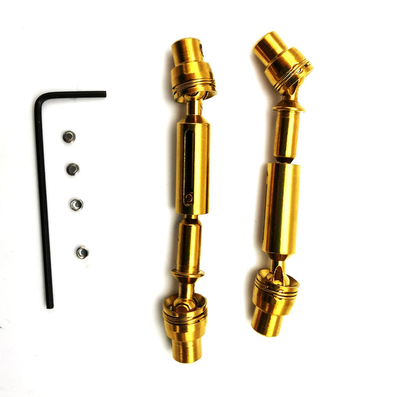 Transmission Drive Shaft For WPL B1 B16 B24 B36 C1 C24 C34 JJRC Q60 Q61 Q65 MN 90 RC Car Parts Gold