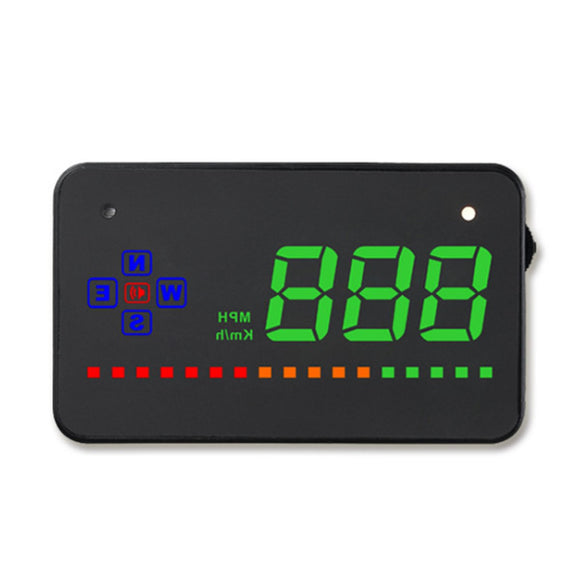Universal GPS HUD Digital Head Up Display Car Truck Speedometer Speed Warning