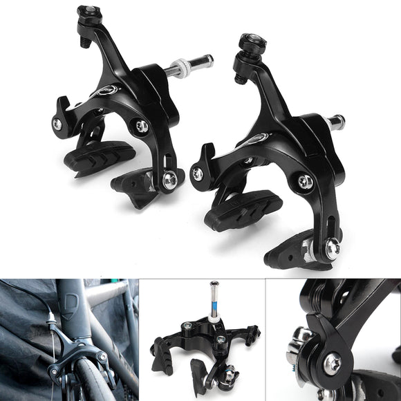 WAKE 1 Set Bike Bicycle Brake Cycling Front Rear Brake Racing Road Dual Side Pull Caliper Brake