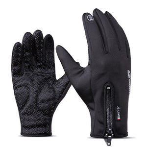 iwinter Touch Screen Windproof Waterproof Fleece Warm Winter Cycling Gloves