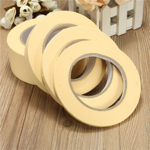 50m Cream Color Masking Tape High Temperature Resistance Adhesive Tapes