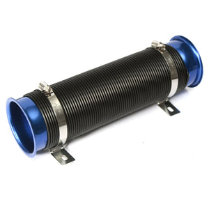 3'' 75mm Modified Cold Air Intake Hose Turbo Dust Turbine Flexible Car Tube Pipe Kit