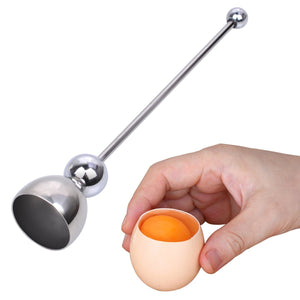 KCASA KC-ET047 Stainless Steel Egg Shell Opener Topper Cutter Cracker Knocker Kitchen Cooking Tools