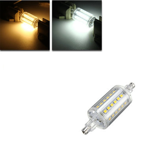 Dimmable R7S 4W 78mm 36 SMD 2835 LED Warm White White Light Lamp Bulb AC85-265V