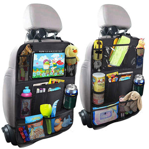 1Pc Car Auto Trunk Seat Back Organizer Tidy Pocket Kids Toys Storage Bag Holder