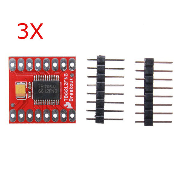 3Pcs Dual Motor Driver Module 1A TB6612FNG For Arduino Microcontroller