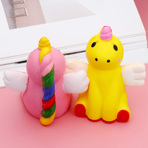 Flying Dog Fox Squishy 11*10 CM Slow Rising Toy Soft Gift Collection