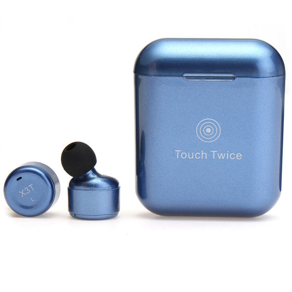 X3T Touch Control True Wireless bluetooth Earbuds Stereo Earphone Headset For Tablet Cellphone