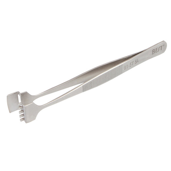 BEST BST-91-5T SA Professional Stainless Steel Wafer Tweezer Repair Tools For Silicon Wafer