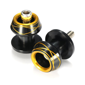 Pair 8mm Motorcycle Swing Arm Swing Arm Spool Sliders For Yamaha/KAWASAKI/HONDA
