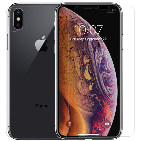 Nillkin Super HD Ultra Explosion-proof Front Back Tempered Glass Screen Protector For iPhone XS Max