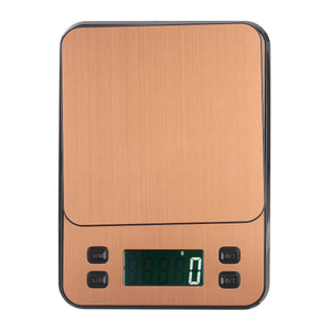 LCD Display Electronic Scale High Precision 10kg/0.1g Food Scale Stainless Steel Weighing Equipment