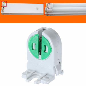 AC100-250V DIY T5 Base Bulb Adapter Lamp Holder Light Socket for Fluorescent LED Tube Lamp