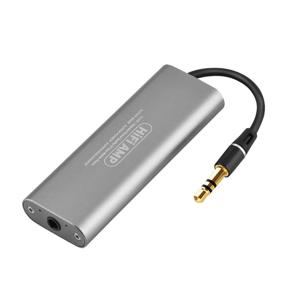 LEORY SD05 Professional Portable Mini 3.5mm HiFi Headphone Amplifier Audio Port Headphones AMP for Mobile Phones