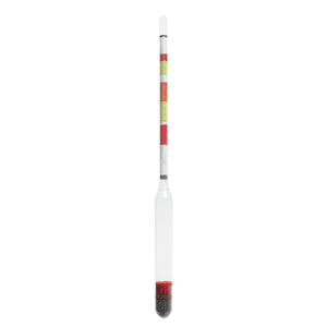 3 Scale Hydrometer Alcohol Meter for Home brew Wine Beer Cider