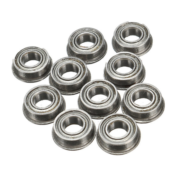 10pcs MF84ZZ LF840ZZ 4x8x3mm Flange Ball Bearing