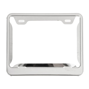 Motorcycle License Number Plate Stainless Steel for Spain 22.5x16.5cm