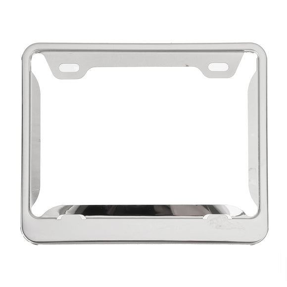 Motorcycle License Number Plate Stainless Steel for Spain 22.5x16.5cm