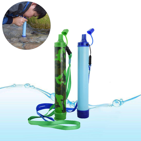 IPRee Portable Water Filter Straw Purifier Cleaner Emergency Safety Survival Drinking Tool Kit