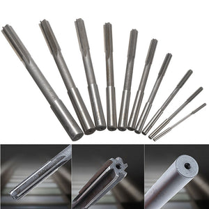 10pcs 3-12mm Shank Machine Milling Reamer Set Straight Shank Countersink Chucking Reamer