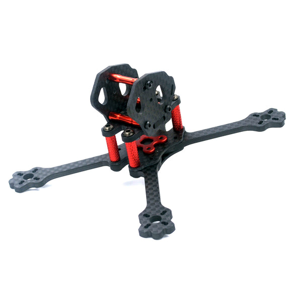 ALFA-SX3 eyas 120mm 3mm/4mm Carbon Fiber FPV Racing Frame Stretch X Freestyle Frame Kit