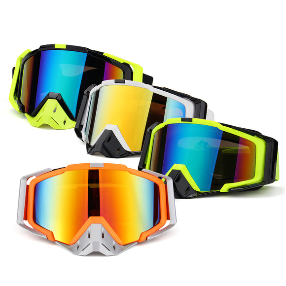 TYF102 Outdoor Skiing Skating Goggles Snowmobile Glasses Windproof Anti-Fog UV Protection For Men Wo