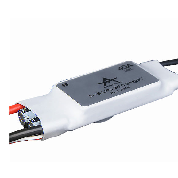 T-MOTOR AT 2~4S 40A 5V/3A Brushless ESC for RC FPV Racing Drone