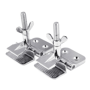 2pcs Screen Printing Butterfly Frame Hinge Clamp Chrome Plated DIY Tool Equipment