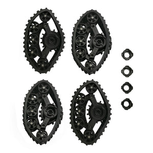 4PCS RC Car Snow Track Wheel for WPL B14 B24 C14 C24 Fayee FY001 FY002 FY003 FY004 1/16 Truck