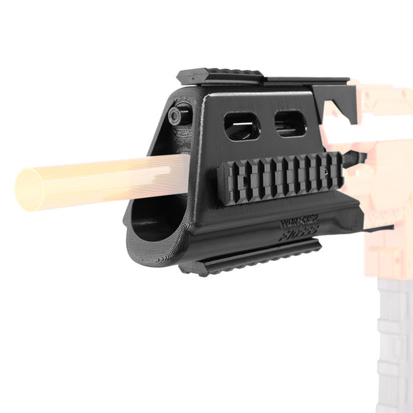 WORKER F10555 No.115 G362.0 3D Printing Short Type Front Tube Kit for Nerf Stryfe Blaster Toys