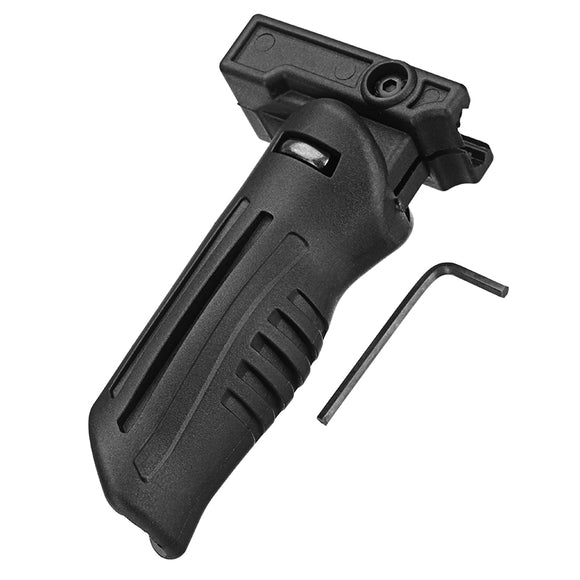 Tactical Folding Vertical Forward Foregrip Hand Grip for Picatinny Weaver Rail