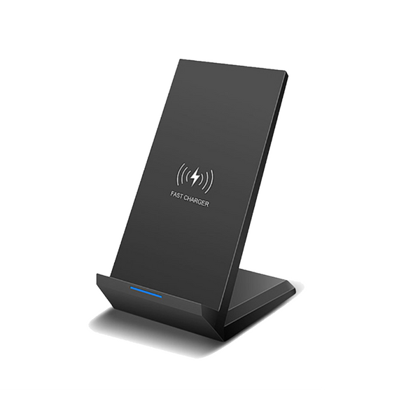 20W Vertical Wireless Fast Charger Induction Smartphone Charging Desktop Stand