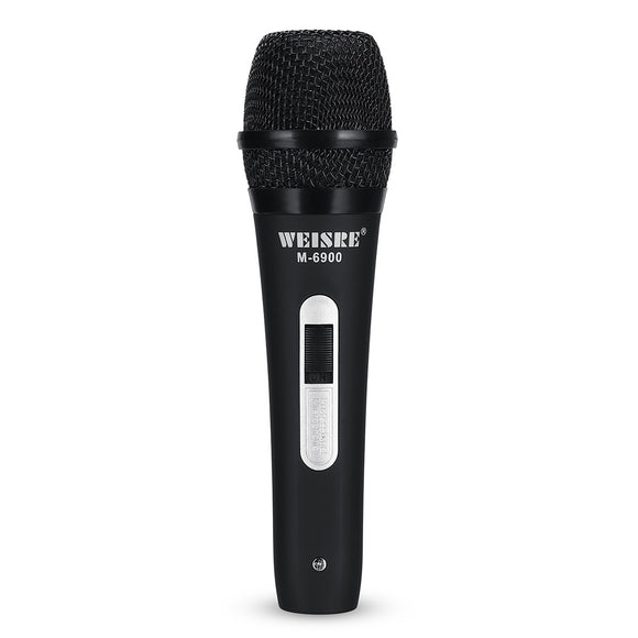 Weisre M-9000 6.5mm Wired Dynamic Karaoke Microphone