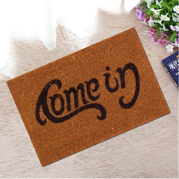 Welcome-Go Away Doormat Carpet Fashion Funny Indoor/Outdoor Rubber Floor Mat Non Slip Rug