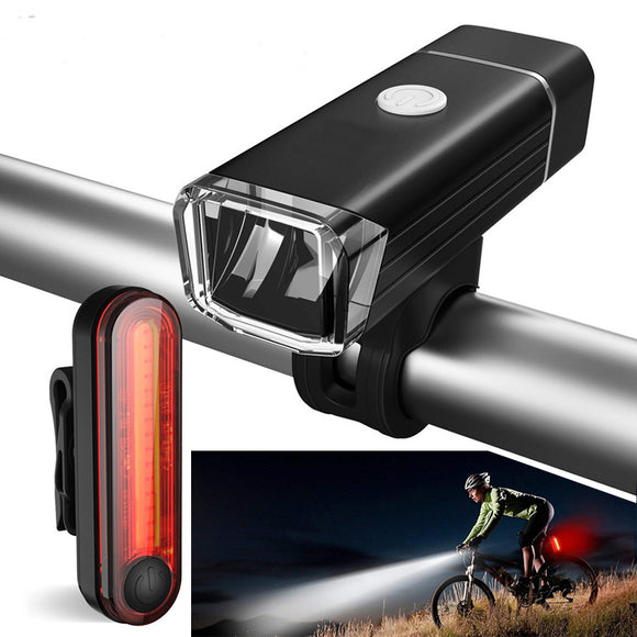 XANES BLS11 650LM German Standard Cycling Bike Bicycle Motorcycle Electiric Scooter Light Set USB