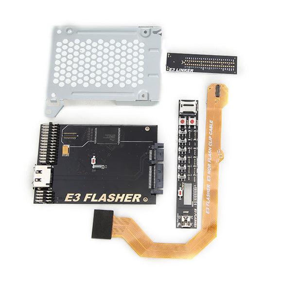 Original E3 Nor Flasher with 4 Parts for PS3 Dual Boot Slim Power Switch-Downgrade