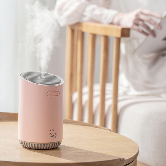 Minleaf 2000mAh Intelligent Humidifier 320mL USB Mute Cool Mist Sprayer Air Purifier Humidifier Skin Moisturizing Colorful Gradient Lights