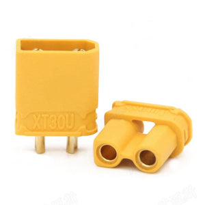 Amass XT30U 2mm Plug Connector Male And Female 1 Pair