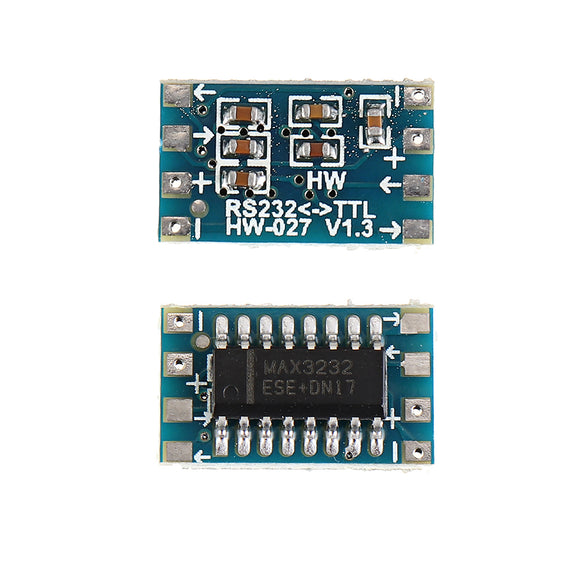 20pcs Mini RS232 to TTL Converter Module Board Adapter MAX3232 120kbps 3-5V Serial Port