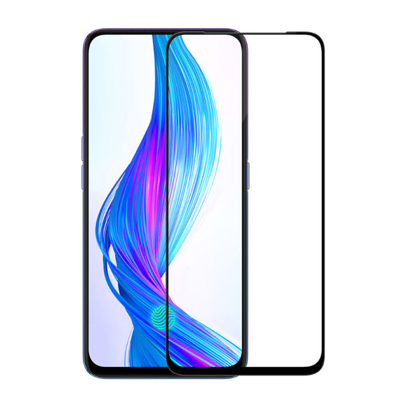 Bakeey 9H Anti-Explosion Full Glue Full Coverage Tempered Glass Screen Protector for OPPO realme X